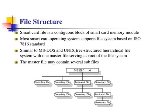 smart card file structure|Smart card .